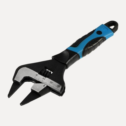 Изображение товара Ключ разводной с очень тонкими губками тундра, 2К рукоятка, толщина 2.5 мм, до 34 мм, 150 мм 98638