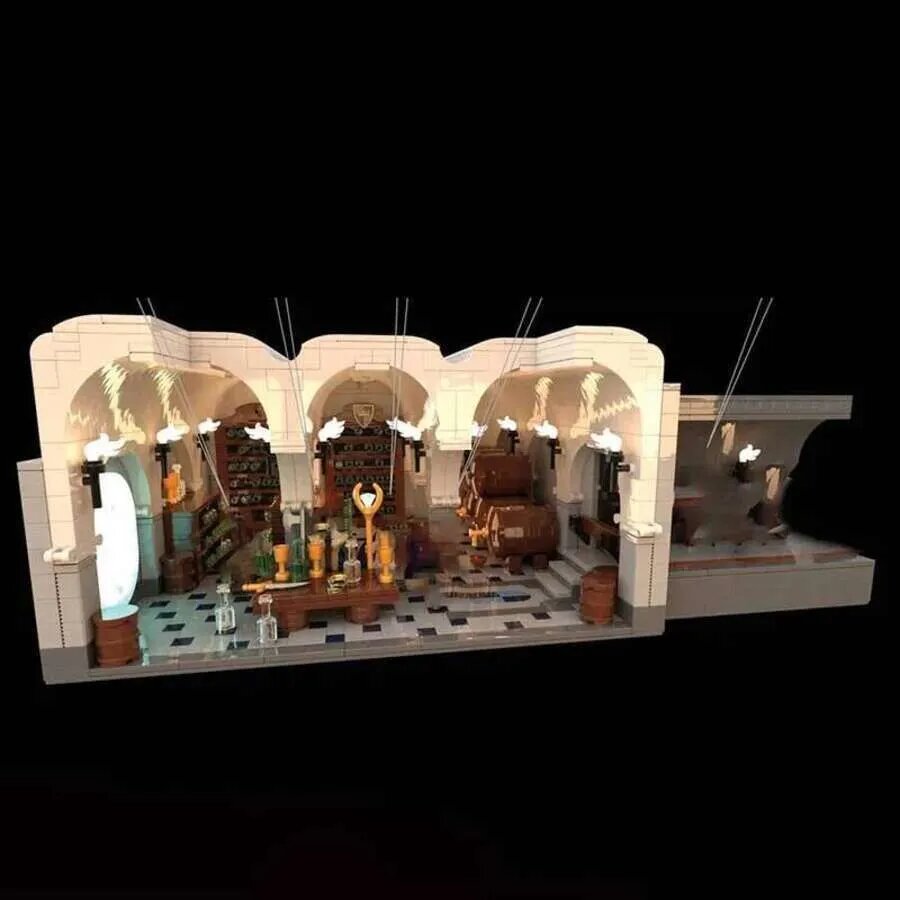 MOC Королевский погреб из пластика