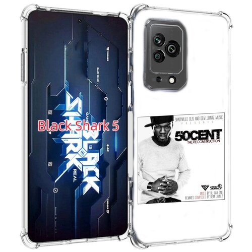 Чехол MyPads 50 Cent - The Reconstruction для Xiaomi Black Shark 5 задняя-панель-накладка-бампер чехол mypads 50 cent sleek audio для xiaomi black shark 5 pro задняя панель накладка бампер