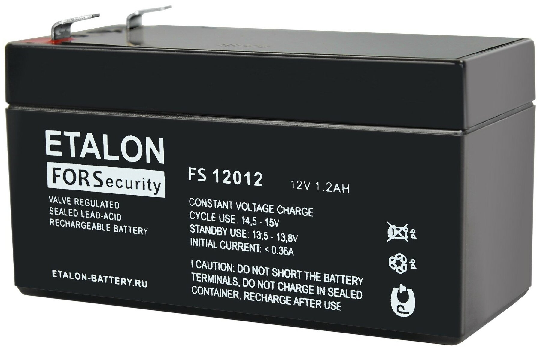 Аккумулятор ETALON FS 12012 (12В / 12Ач)
