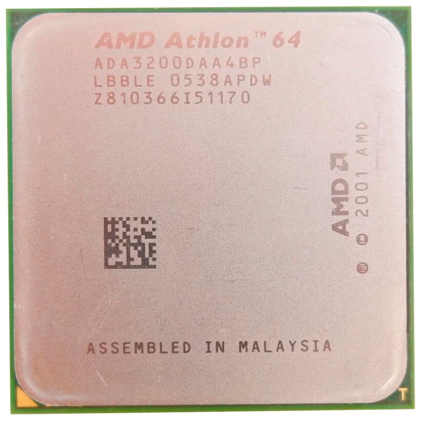 Процессор AMD Athlon 64 3200+ Venice S939,  1 x 2000 МГц, OEM