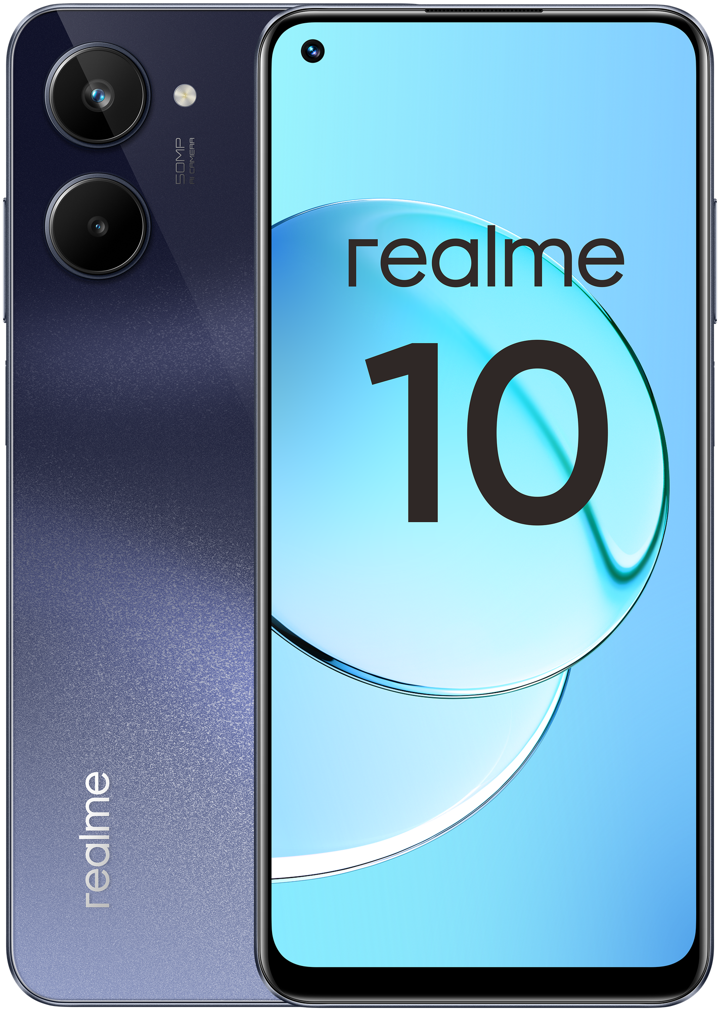 Смартфон realme 10 8/256 ГБ RU, черный