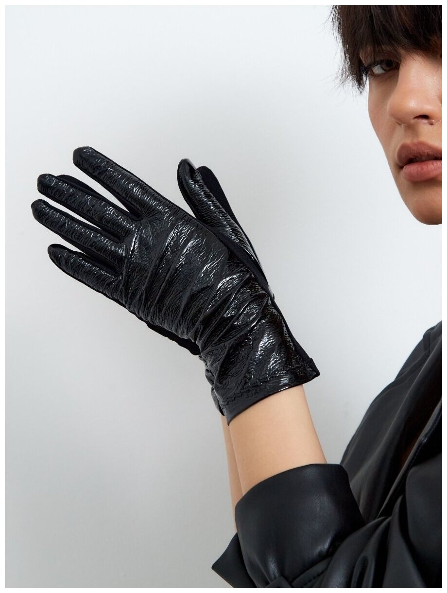 Перчатки Nadia Piskun черный 
