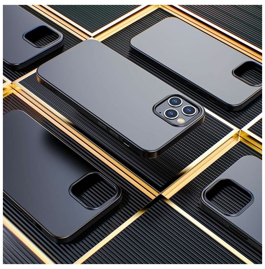 Чехол Hoco, для iPhone 12/12 Pro, полиуретан (TPU), толщина 0.8 мм, анти износ, прозрачный