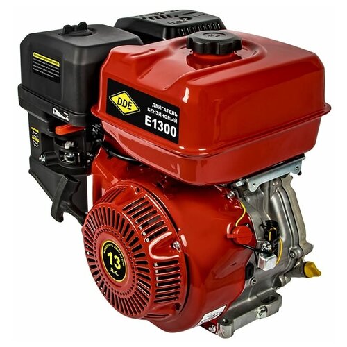 Двигатель бензиновый 4Т E1300-S25 (13 л.с., 389 куб. см, к/л 25 мм, шпонка) DDE 794-678