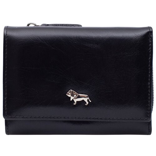 фото Кошелек labbra, фактура гладкая, черный