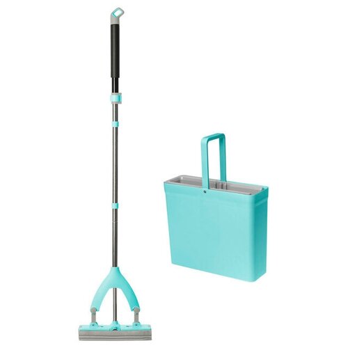 Набор для уборки youll love ведро 9л с отжимомполомой 137смдополнительная насадка 6714₽