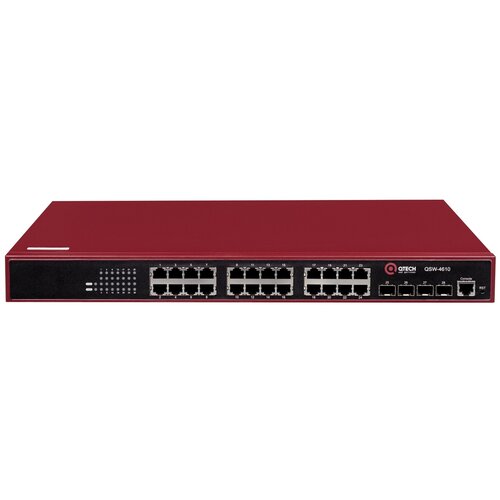 Управляемый коммутатор уровня L2 с поддержкой PoE 8023afat QSW-4610-28T-POE-AC rev2C 7257300₽