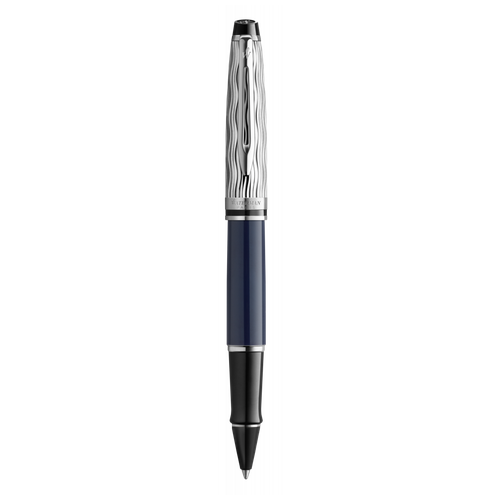 Ручка-роллер Waterman Expert22 SE deluxe Blue CT, перо: F, цвет: Blue, в подарочной упаковке