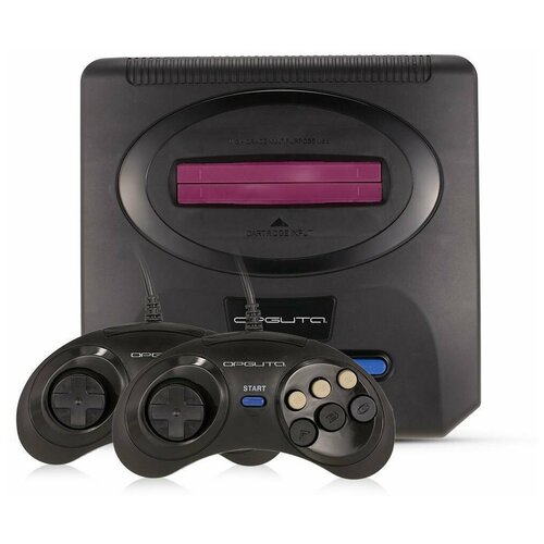 Игровая приставка MEGA DRIVE2 Орбита OT-TYG04 (16 Bit) 4 оригинальных игр - 368 вариации с возможностью установки картриджей с другими играми