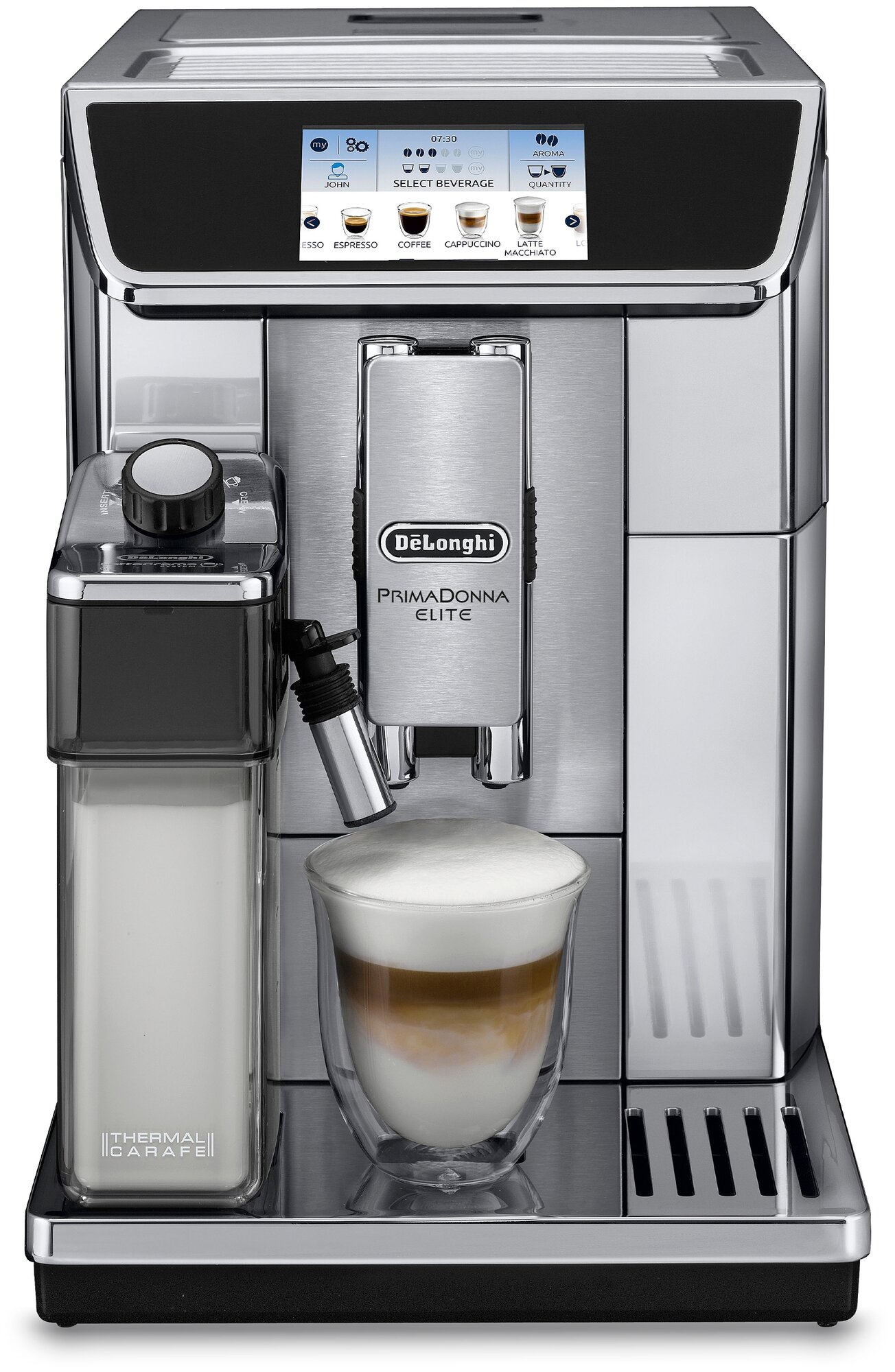 Кофемашина De"Longhi ECAM 650.75.MS серебристый