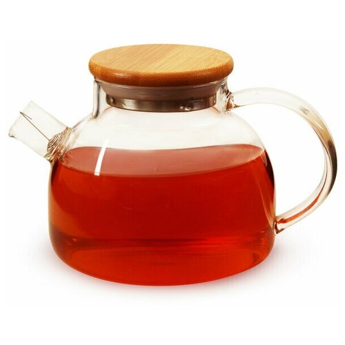 Чайник из жаропрочного стекла 900 мл 
