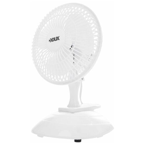 Вентилятор настольный DX-614 15 Вт 220V белый DUX 1шт 183700₽