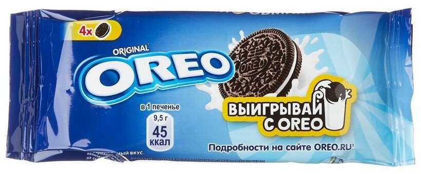 Печенье OREO 12шт*38г - фотография № 3