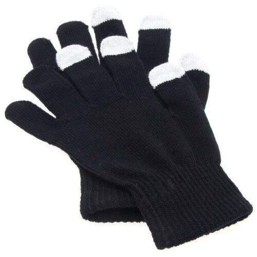 фото Перчатки touch glove для сенсорных (емкостных) экранов ver.2 (черный) gsmin