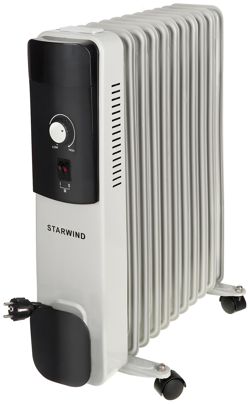 Радиатор масляный Starwind SHV4120 2500Вт белый/черный SHV4120 .