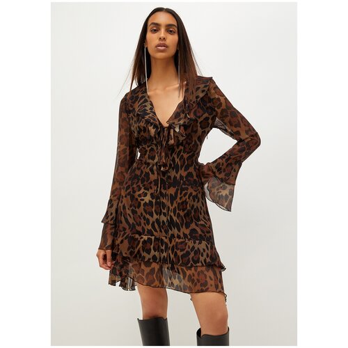 фото Платье liu jo жен., liujocf2088t3079r9533 ,цвет: wild animalier ,размер: 40