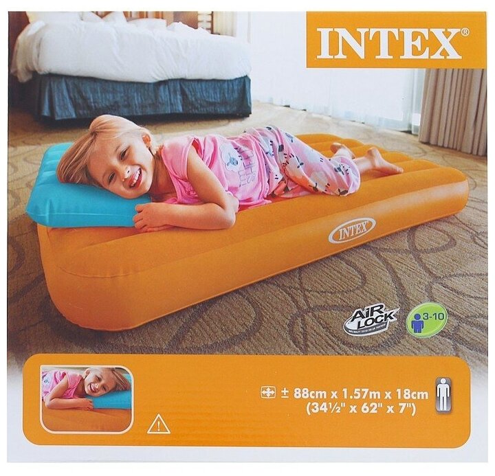 Матрас надувной, детский, 88 х 157 х 18 см, от 3-10 лет, цвета микс, 66803NP INTEX INTEX 134483 . - фотография № 15
