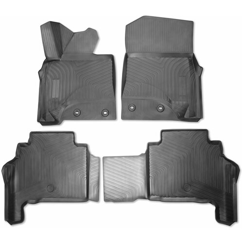 Ковры в салон PRESTIGE Toyota Land Cruiser 200 -fl1 2012-2015; -fl2 2015 Standart