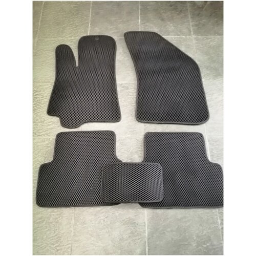 Коврики в салон EVA Chevrolet Lanos черныйкант черный 1710₽