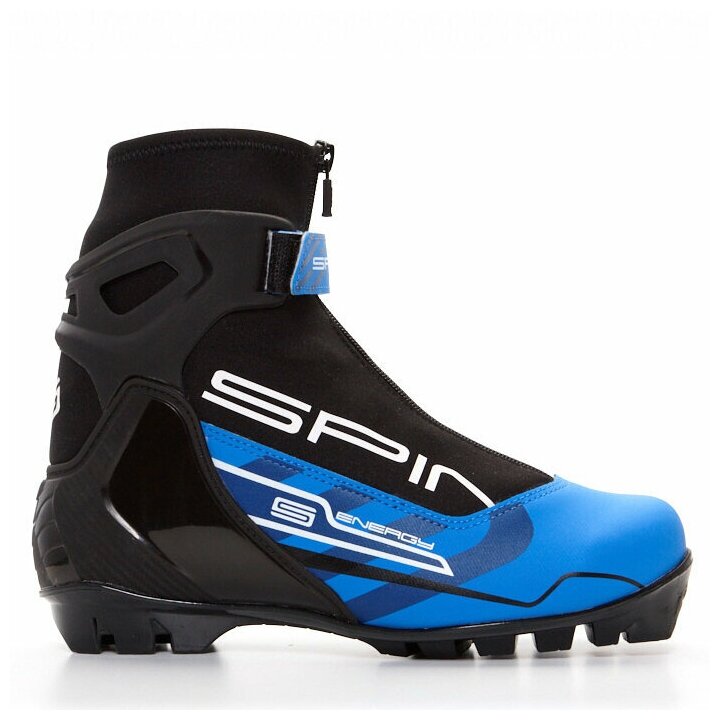 Лыжные ботинки SPINE NNN Energy (258) (черный/синий) (38)