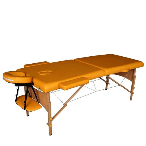 Стол массажный DFC NIRVANA Relax дерев ножки горчичный 25000₽