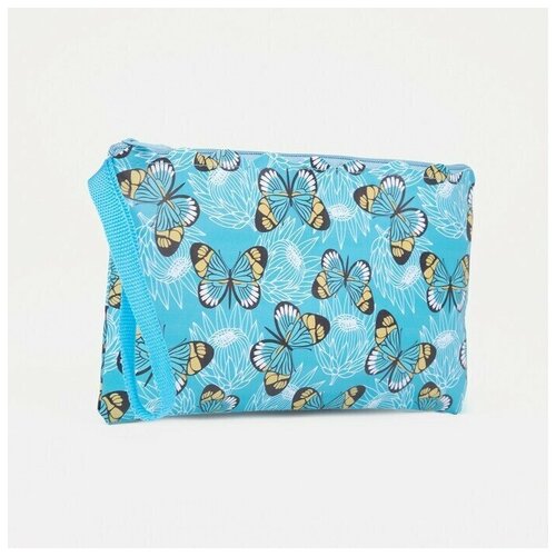 фото Косметичка голубой нет бренда