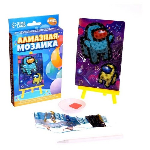 Алмазная мозаика для детей «Игровой мир» 10х15 см алмазная мозаика мой маленький пони 10х15 см