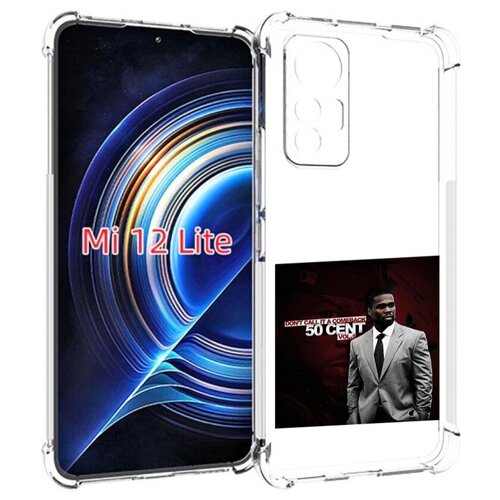 Чехол MyPads 50 Cent - Dont Call It A Comeback Vol для Xiaomi 12 Lite задняя-панель-накладка-бампер