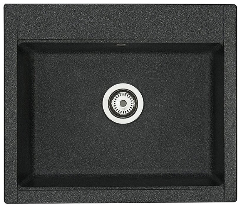 фото Кухонная мойка Aquaton Делия 60 1A715232LD210 Графит