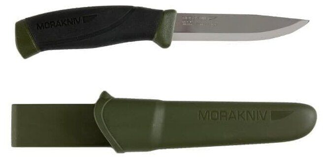 Туристический нож Morakniv / Mora (Мора) CompanION (Ион) MG, углеродистая сталь