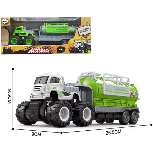 Машинка металлическая инерционная Big Foot, масштаб 1:43, ТМ MOTORRO машины motorro машинка металлическая инерционная big foot hl23117