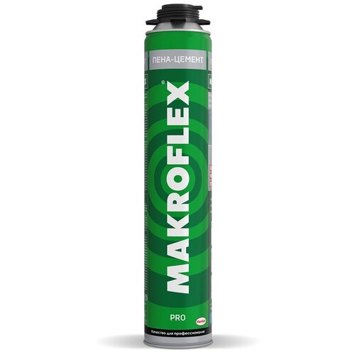 Пена-цемент профессиональная MAKROFLEX 850мл 2598453 1646₽