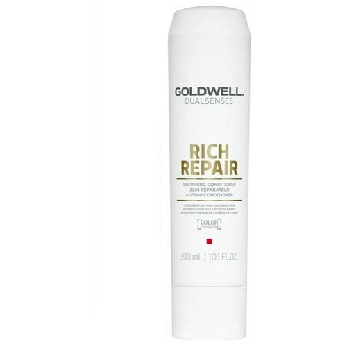 RICH REPAIR Восстанавливающий кондиционер для повреждённых волос GOLDWELL 200 ml кондиционер для волос biopoint professional кондиционер для поврежденных и сухих волос суперпитание super nourishing