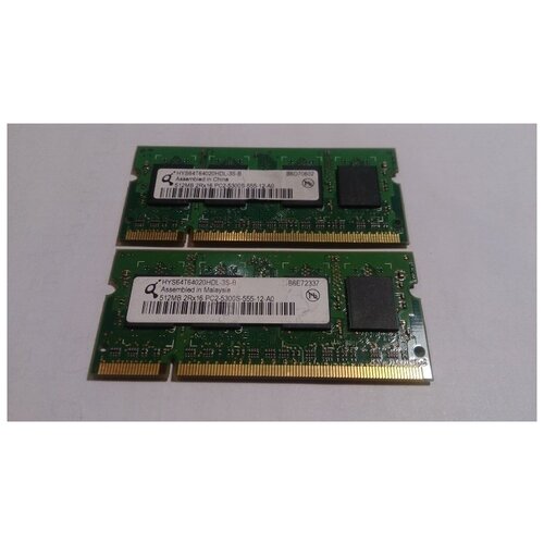 Qimonda SODIMM DDR2 PC2-5300S 512Мб 30200₽
