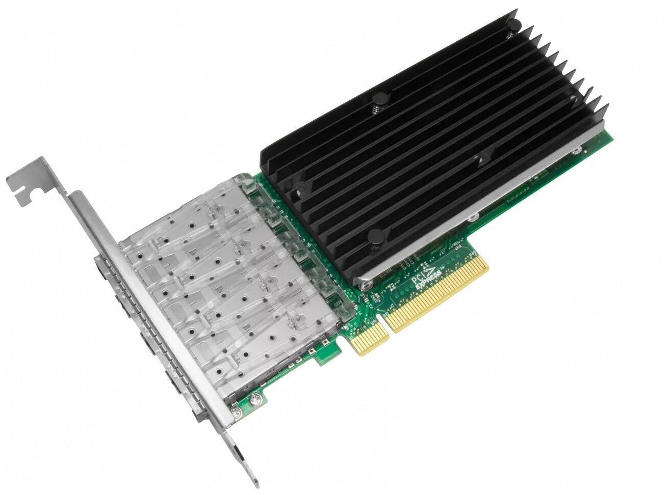 Сетевая карта LR-Link NIC PCIe 3.0 x8, 4 x 10G SFP+, Intel XL710 chipset (FH+LP)