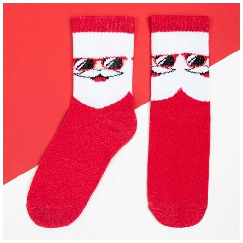 Носки Kaftan размер 18/20, красный носки детские махровые kaftan новый год р р 18 20 см красный