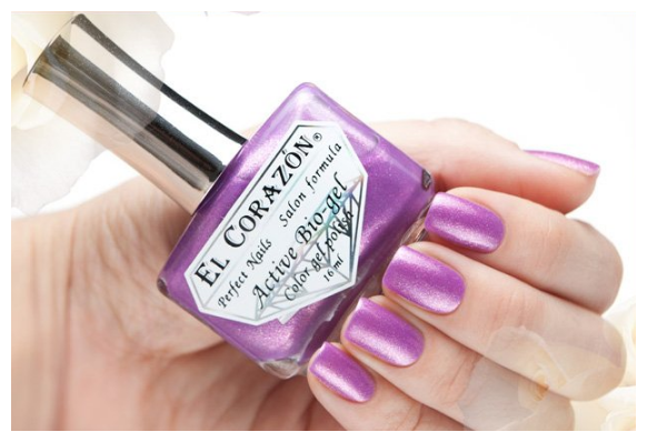 EL Corazon лак для ногтей Magic, 16 мл, №423/552 Magic Purple Charm