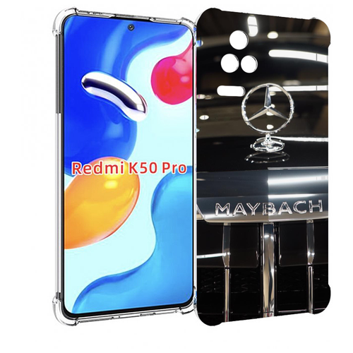 Чехол MyPads майбах-maybach-2 для Xiaomi Redmi K50 / K50 Pro задняя-панель-накладка-бампер