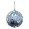 Фото #1 Елочный шар B&H Шар с серебряными узорами BH1690, 8 см