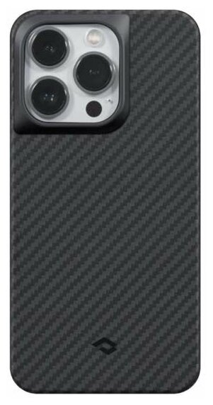 Чехол Pitaka MagEZ Case Pro 3 для iPhone 14 Pro, 1500D цвет Black-Grey (Twill)
