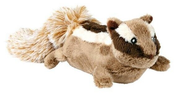Trixie Бурундук плюшевый мягкая игрушка для собак коричневый 28 см