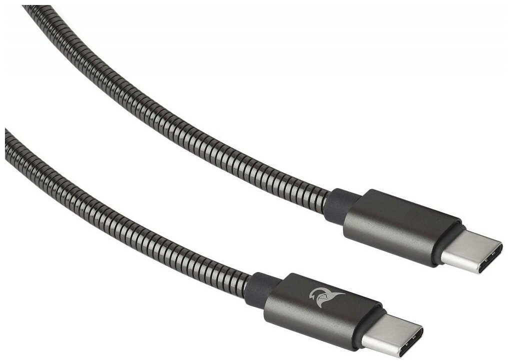 фото Кабель Elray CC20MBC12GR Type-C-Type-C, 1.2 м, метал