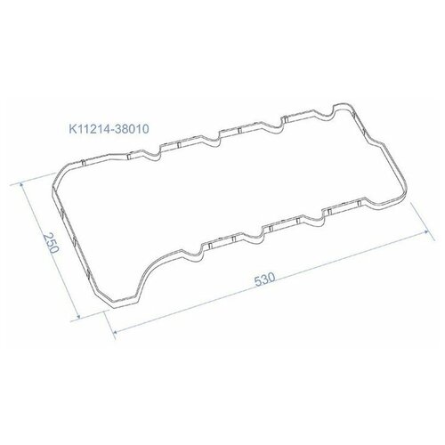 Прокладка Клапанной Крышки Lexus Lx570 07- 3urfe №2 Sat арт. K11214-38010