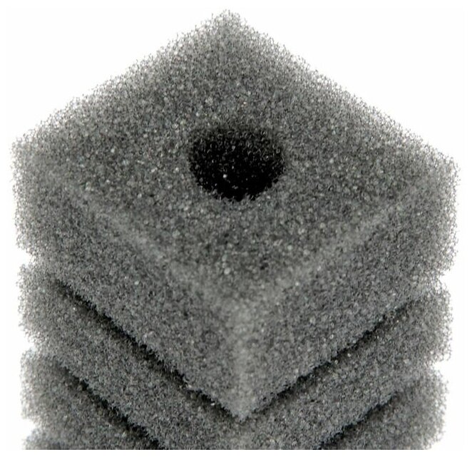 Губка прямоугольная для фильтра турбо №1, 11,2х4х4,5 см - фотография № 2