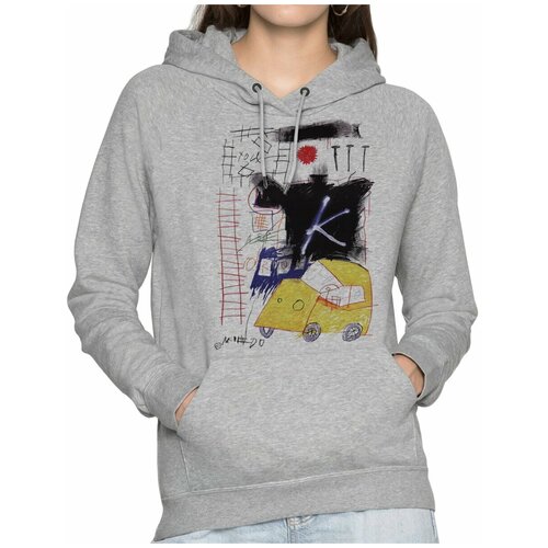 фото Толстовка dreamshirts геометрическая абстракция женская серая 50 dream shirts