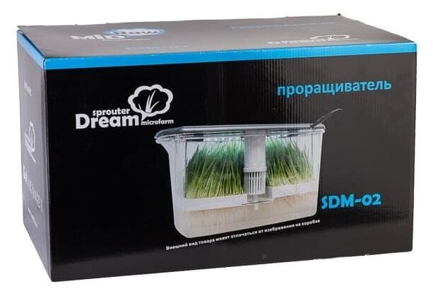 Микроферма RAWMID Dream Sprouter SDM-02 прозрачная (проращиватель и выращиватель) - фотография № 20