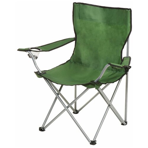 Стул-кресло 52х52х85.5 см, зеленый, с подстаканником, 100 кг
