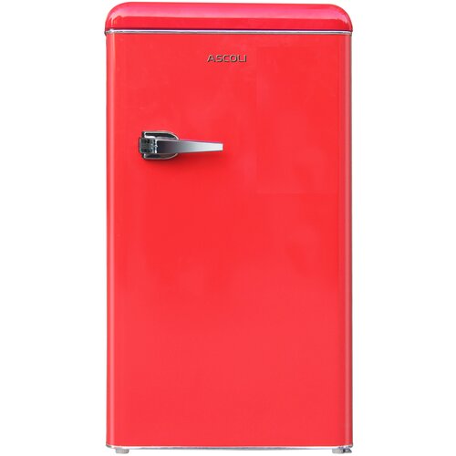 Холодильник Ретро ASCOLI ARSRR118 красный