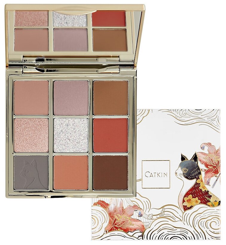 Палетка теней для век CATKIN DREAMWORLD 9 COLORS EYESHADOW тон C12